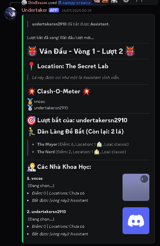 Discord Game Bot