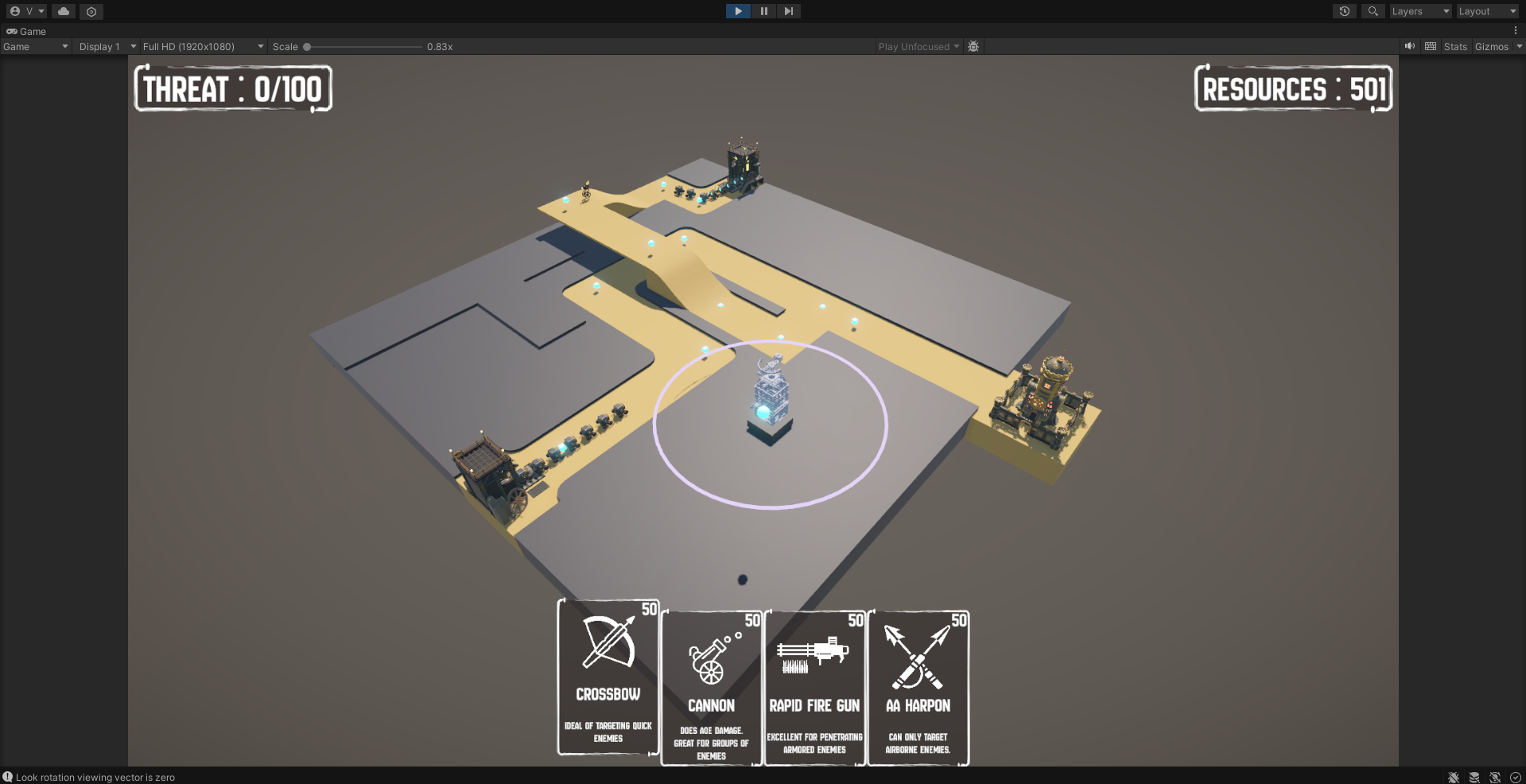 Unity Tower Defense